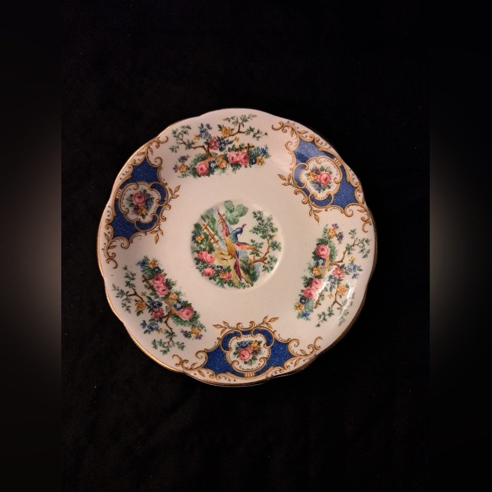 Foley China Broadway,Elegant Floral Decorative saucer